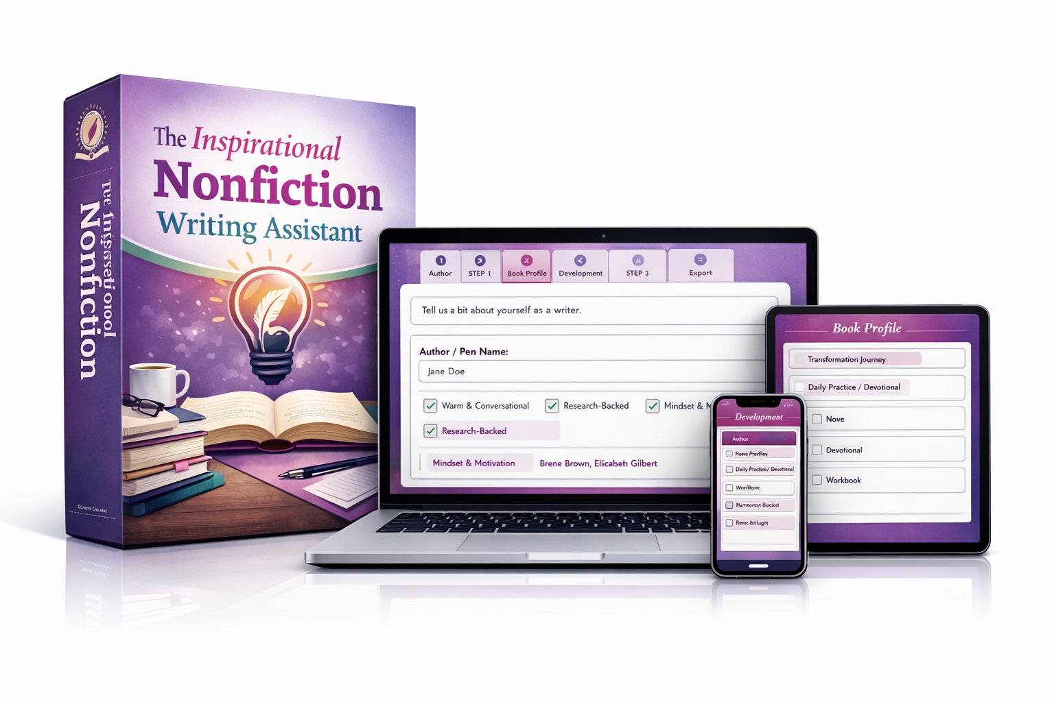 The Inspirational Nonfiction Writing Assistant